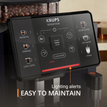 Krups – Nouvelle machine à café en grains Sensation 