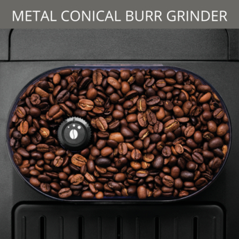 Essential EA815070 Machine à Espresso automatique à grains - 3 recettes de  café - 1,7L Krups